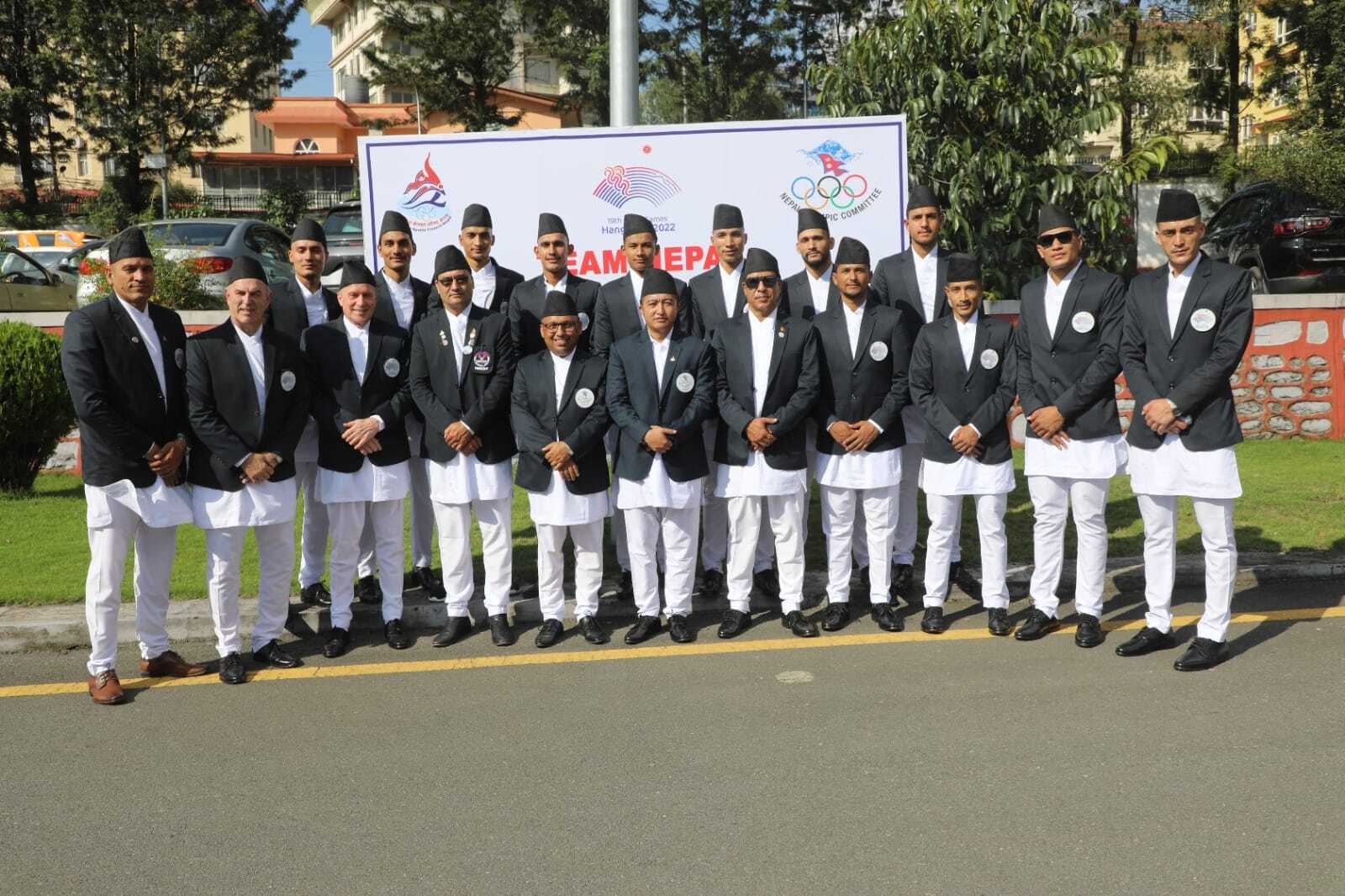 एशियन गेम्स : पहिलो खेलमै नेपाली पुरुष भलिबल टोली पराजित