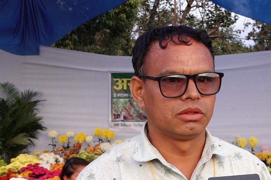 माओवादीको जुलुसले ‘तिहार फ्लोरा एक्स्पो’मा असर, आयोजक चिन्तित