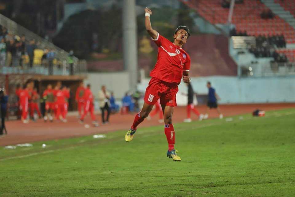 थ्री नेसन्स कप : अनन्त र नवयुगको गोलमा नेपालको जित