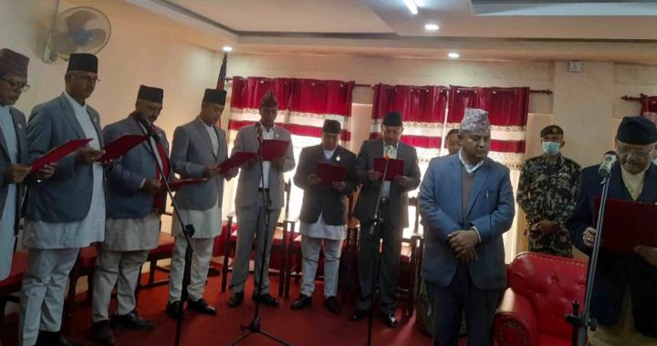 बागमतीमा बन्यो ११ सदस्यीय मन्त्रिपरिषद्