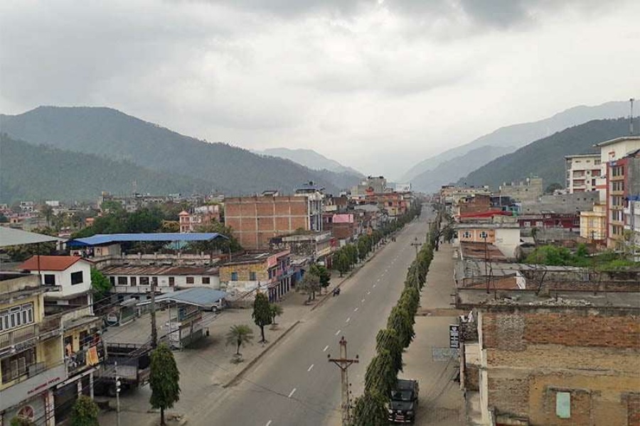 बजेट अभावले रोकियो हेटौँडा बजारमा सडक विस्तार 