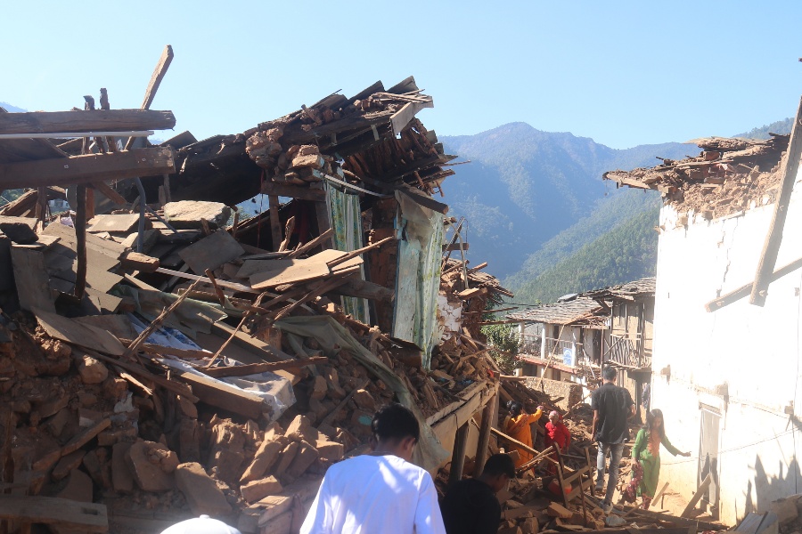 जाजरकोट भूकम्प: भेरी नगरपालिकामा १४ विद्यालय भवनमा पूर्ण क्षति