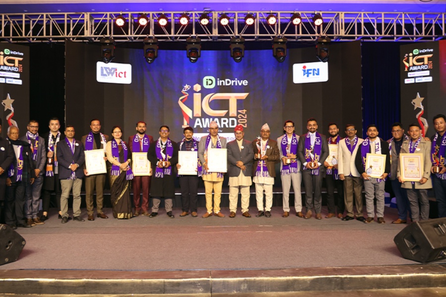 इन्ड्राइभ आईसीटी अवार्ड: विभिन्न १५ विधामा वितरण