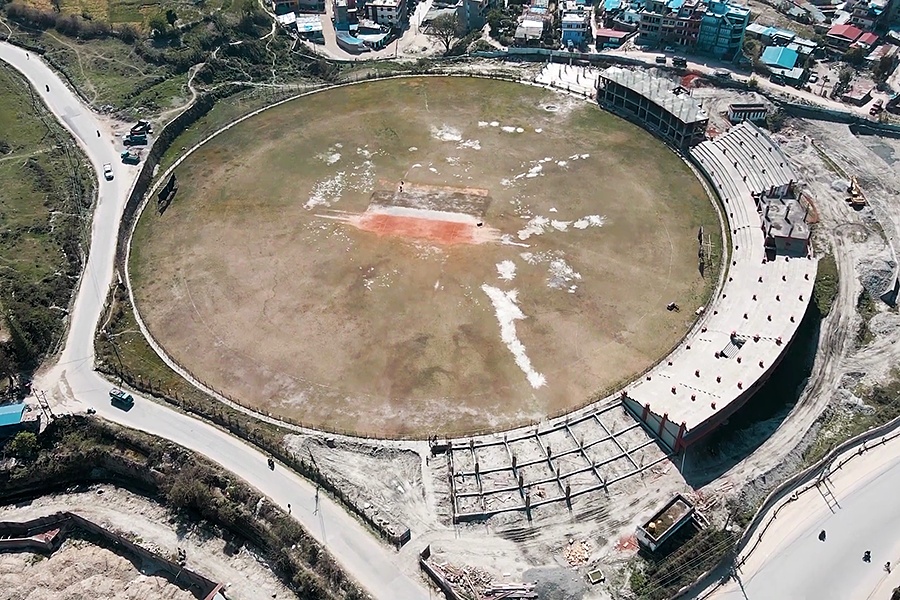 क्रिकेट रंगशाला निर्माणका लागि स्रोत सुनिश्चित गर्न समितिको निर्देशन