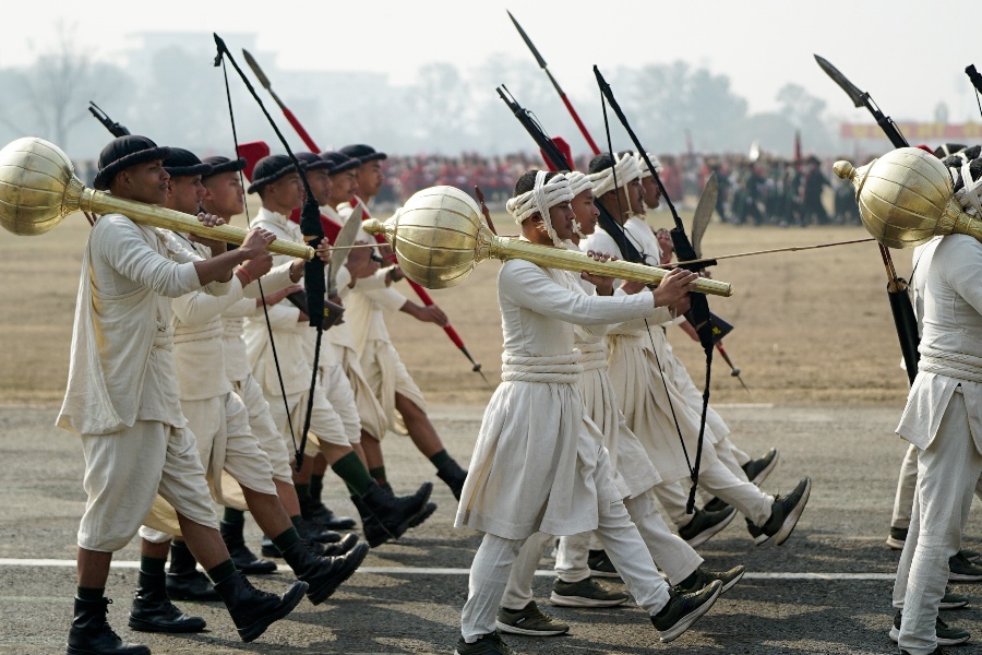 टुँडिखेलमा यसरी मनाइयो सेना दिवस (तस्वीरहरू)