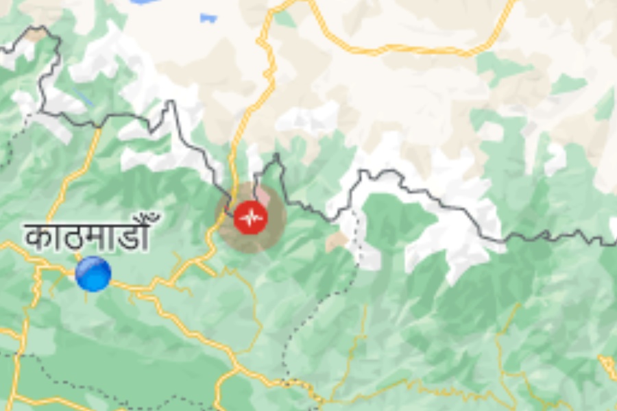 नेपाल–चीन सीमा केन्द्रविन्दु भएर ५.९ म्याग्निच्युटको भूकम्प