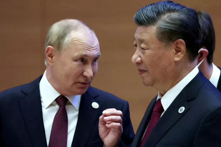 चिनियाँ राष्ट्रपति सी सोमबार मस्को भ्रमण गर्दै