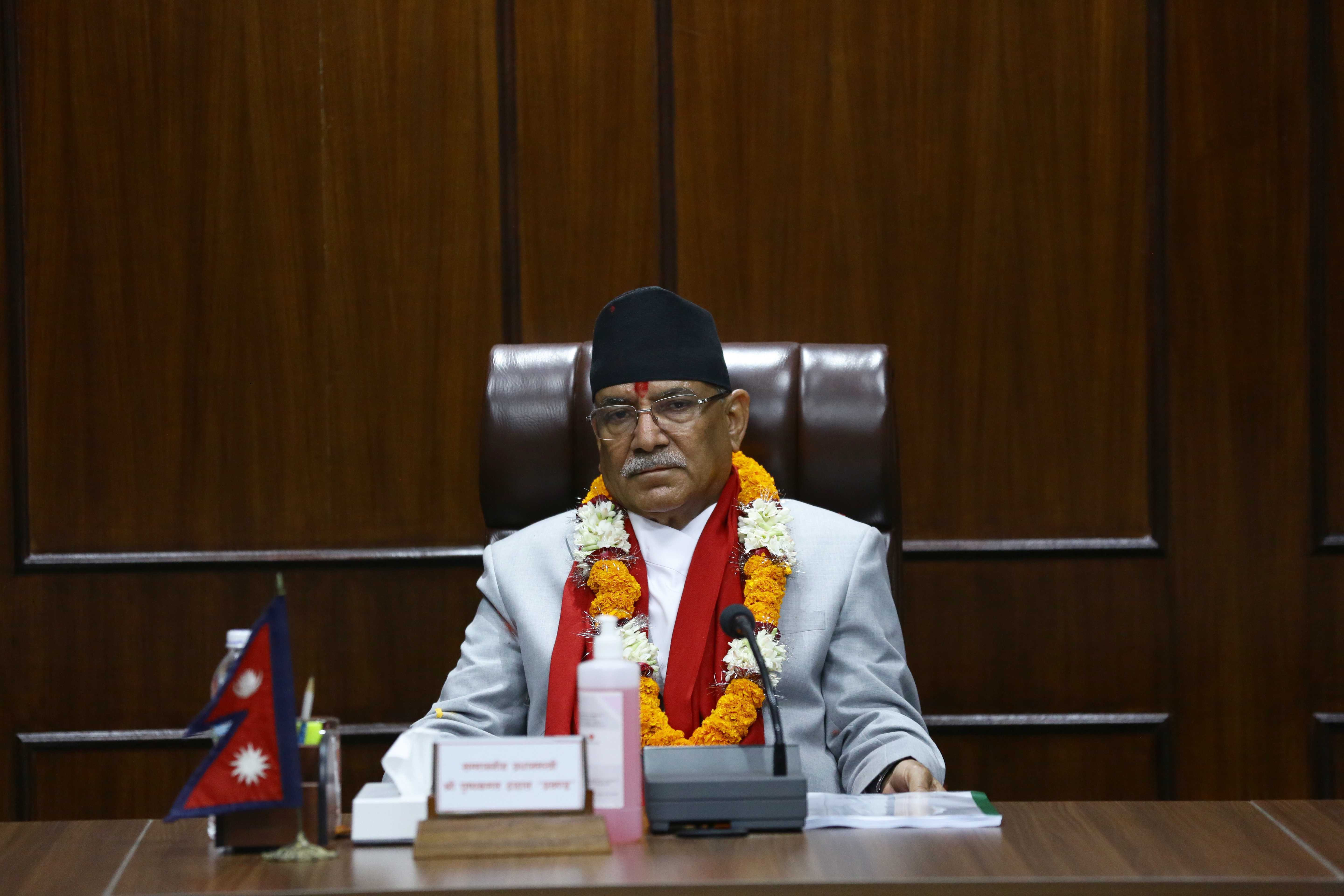 प्रधानमन्त्रीले २६ गते विश्वासको मत लिने, संसद्लाई पठाए पत्र