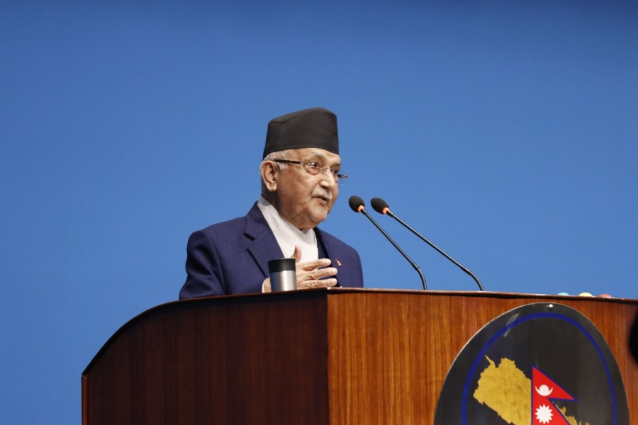 सरकारले देशको अर्थतन्त्रको नेतृत्व गर्ने सामर्थ्य गुमाइसकेको छ: ओली