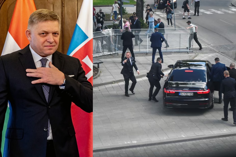 स्लोभाकियाका प्रधानमन्त्रीलाई गोली प्रहार, अस्पतालमा भर्ना