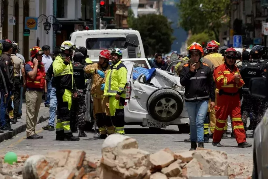 इक्वेडर भूकम्प : मृत्यु हुनेको संख्या १२ पुग्यो 