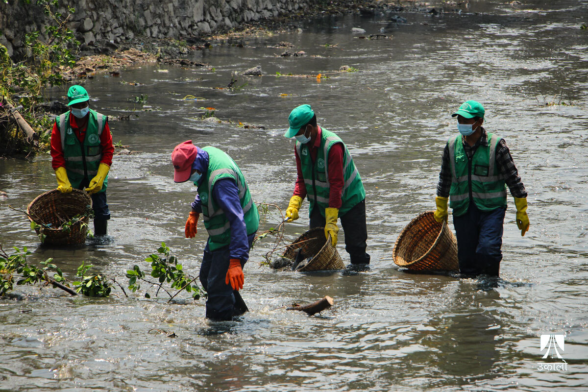 यसरी सफा गरिँदैछ रुद्रमती (तस्वीरहरू)