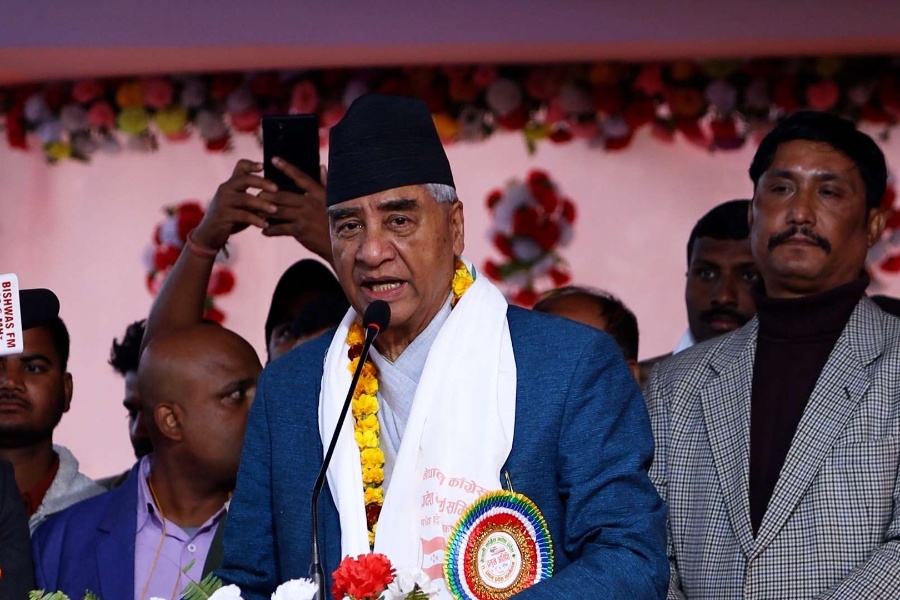 अन्तर्घातबाट मुक्त गर्दै कांग्रेसलाई बहुमत प्राप्त गर्ने पार्टी बनाउनुपर्छ: देउवा