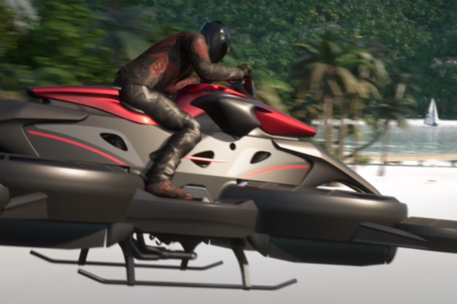 जापानी स्टार्टअपले बनायो उड्ने बाइक