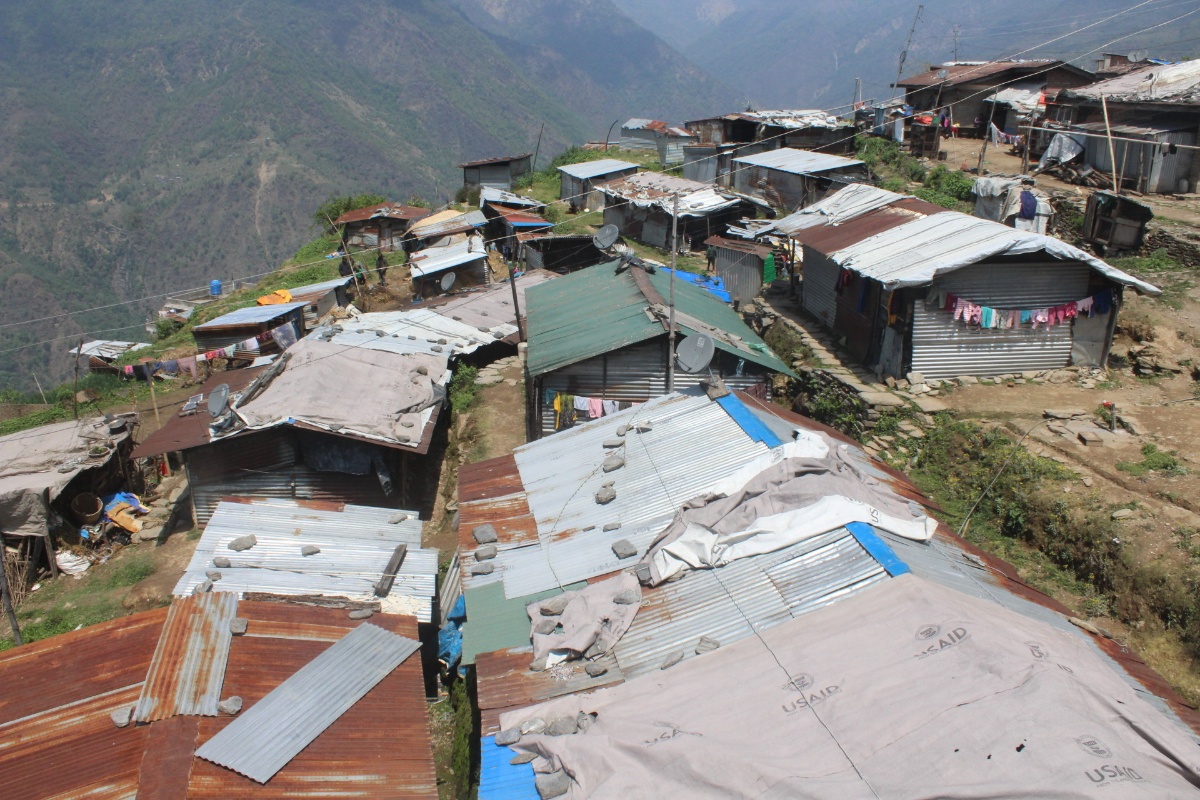 बारपाकको दलित बस्ती: घरधुरी २१, शौचालय एक