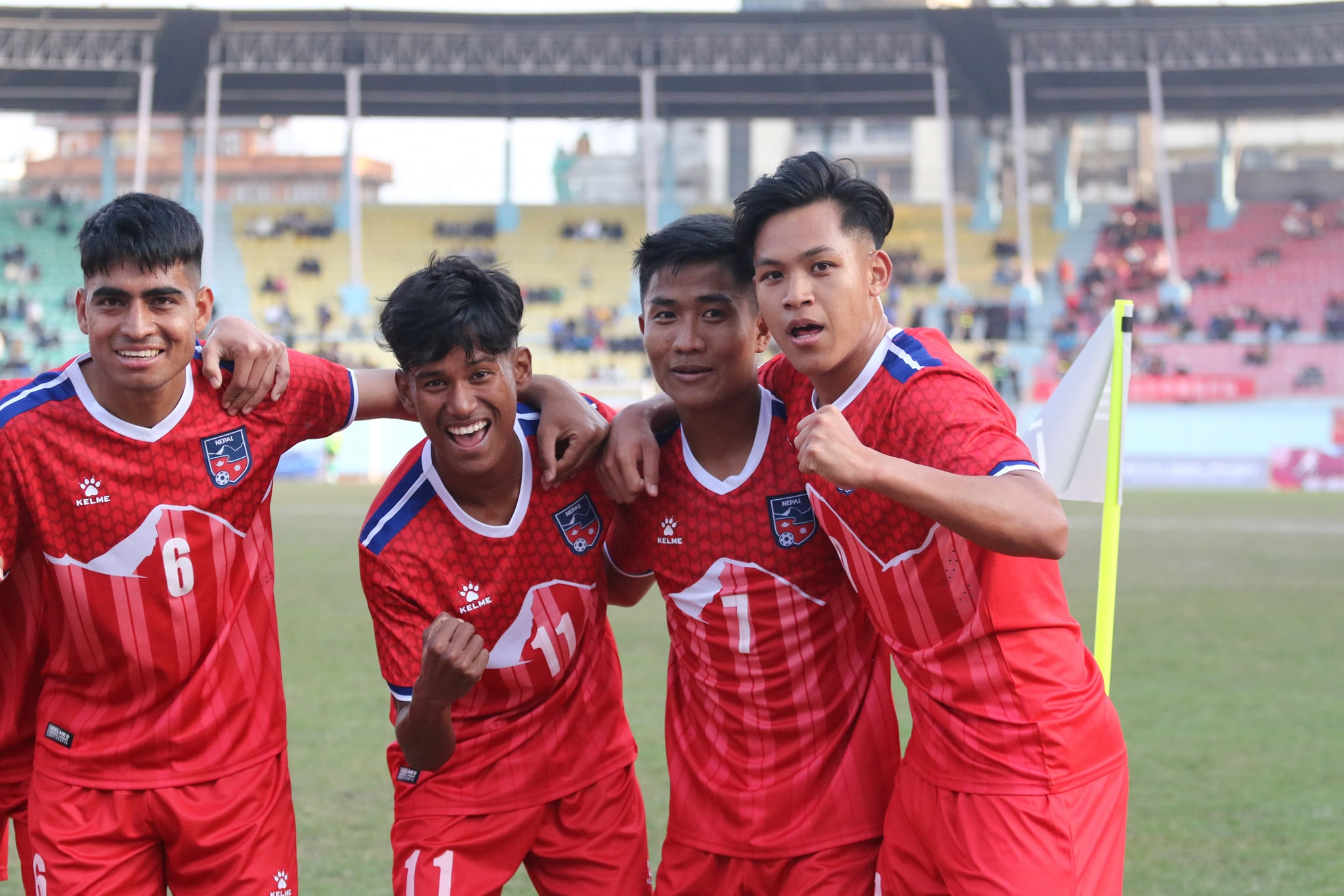 चिनियाँ टोलीसँगको मैत्रीपूर्ण फुटबलमा नेपालको सहज जित