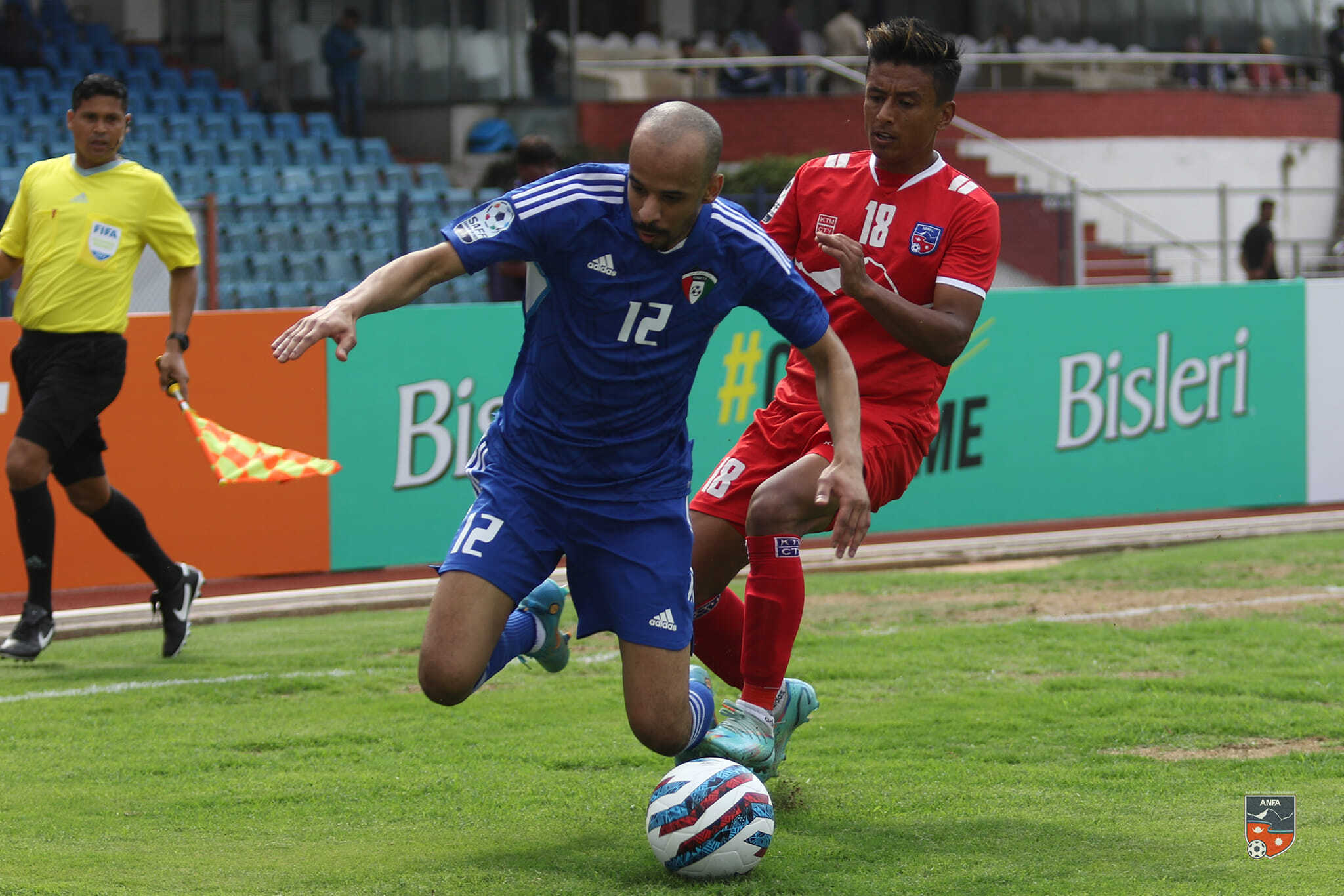 साफ च्याम्पियनसिप: नेपाल पहिलो खेलमा कुवेतसँग पराजित