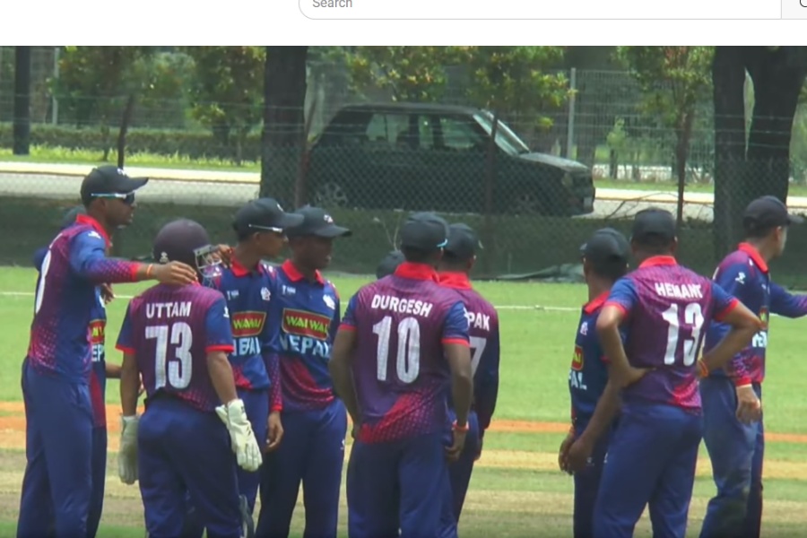 बहराइनले दियो नेपाललाई ७८ रनको लक्ष्य, दीपेशको ६ विकेट