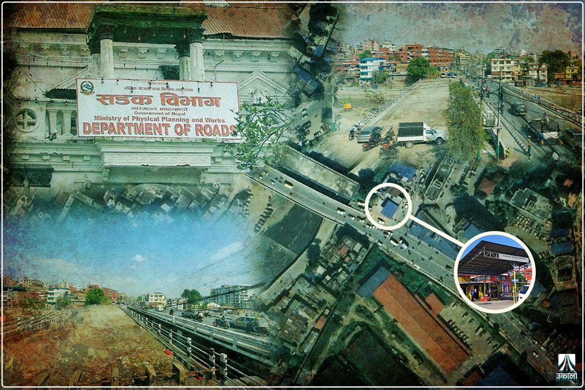 टेकु–कालिमाटी ट्राफिक जाम गराउने सडक विभागको ‘खेल’, नयाँ पुल थुनेर ७ वर्षदेखि बखेडा