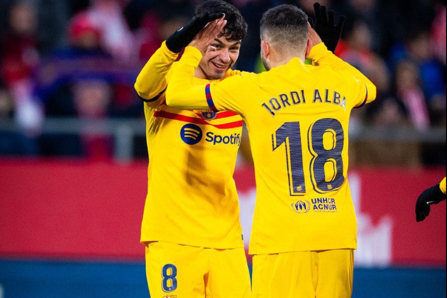 स्पेनिस ला लिगामा बार्सिलोना विजयी