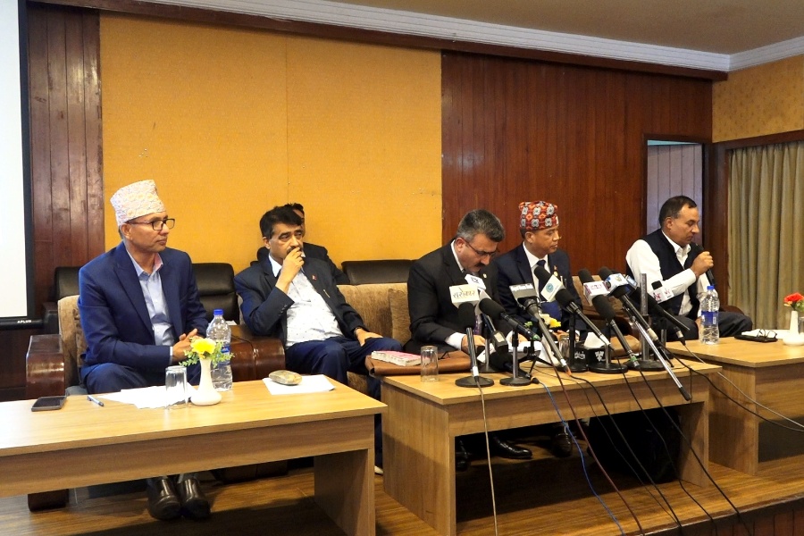 संघीय शिक्षा विधेयकविरुद्ध आन्दोलनमा निजी विद्यालयका सञ्चालक