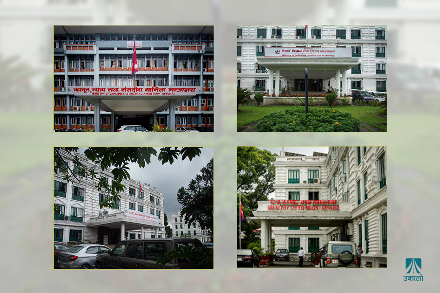 सुनसान सिंहदरबार, चुनाव प्रचारप्रसारमा व्यस्त मन्त्री [फोटो/भिडियो]