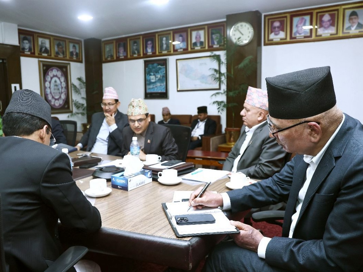 नेपाललाई विकासशील राष्ट्र बनाउन मन्त्रालयमा छलफल