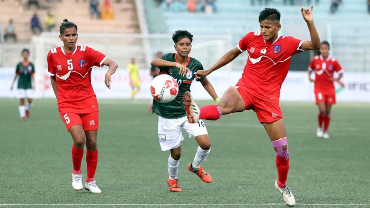 रेखाको गोलमा हारबाट जोगियो नेपाल