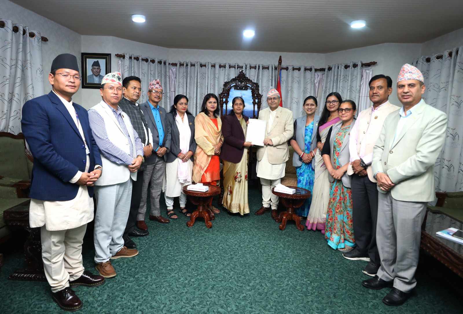 संक्रमणकालीन न्यायसम्बन्धी विधेयक सदनको आगामी बैठकमा पेश गर्ने व्यवस्था गर्न आग्रह