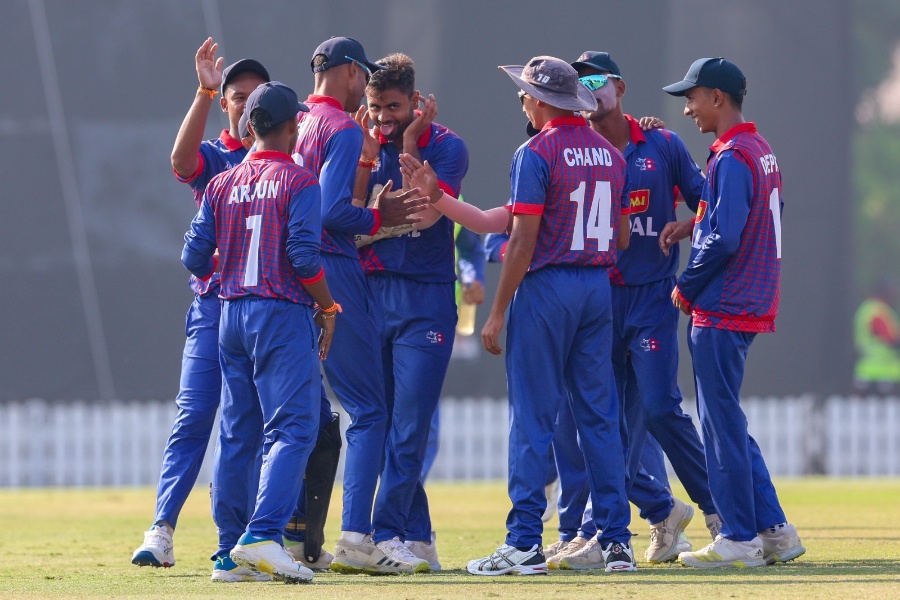 यू१९ एशिया कप : नेपाललाई २६२ रनको लक्ष्य