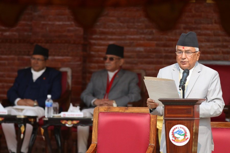 राजनीतिक उपलब्धिको रक्षाका लागि राष्ट्रिय सहमति र एकता आवश्यक : राष्ट्रपति पौडेल