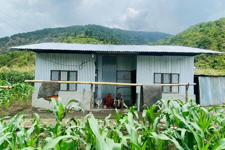 मेलम्ची बाढी प्रभावित अझै अस्थायी टहरामा, आवास पुनः निर्माण अलपत्र