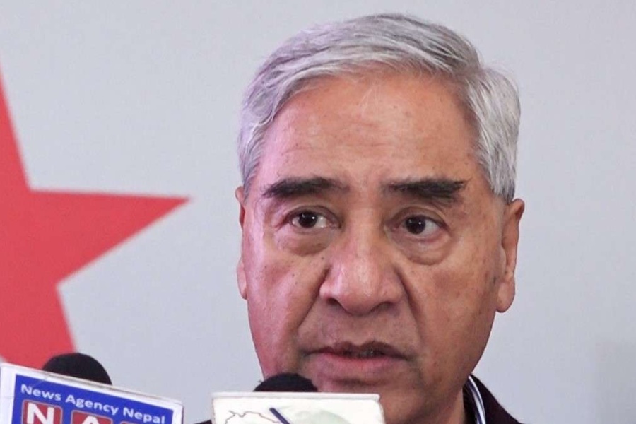 विपद् न्यूनीकरण गर्न नेपालले बदलिँदो परिस्थिति अनुकूल कदम चाल्न जरुरी: देउवा