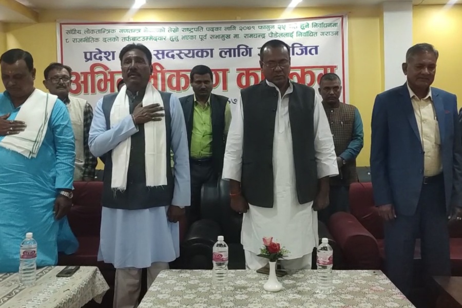 ८ दलीय गठबन्धनबीच राष्ट्रपति उम्मेदवारमा मात्रै सहमति: शरदसिंह भण्डारी