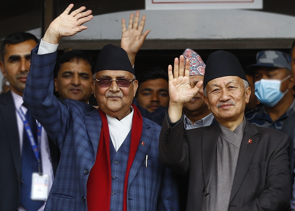 राष्ट्रपति बनाउन ओली अरू नाममै जुटिरहे, समय घर्केपछि मात्र नेम्वाङ