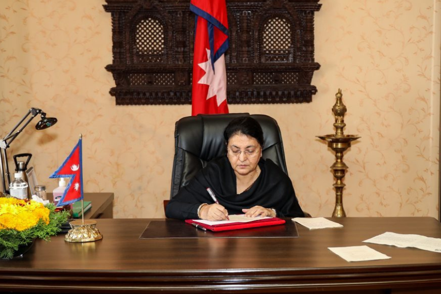 राष्ट्रपतिले शुरू गरिन् सरकार गठन प्रक्रिया, पुस १० भित्र प्रधानमन्त्रीको नाम दिन दलहरूलाई आह्वान