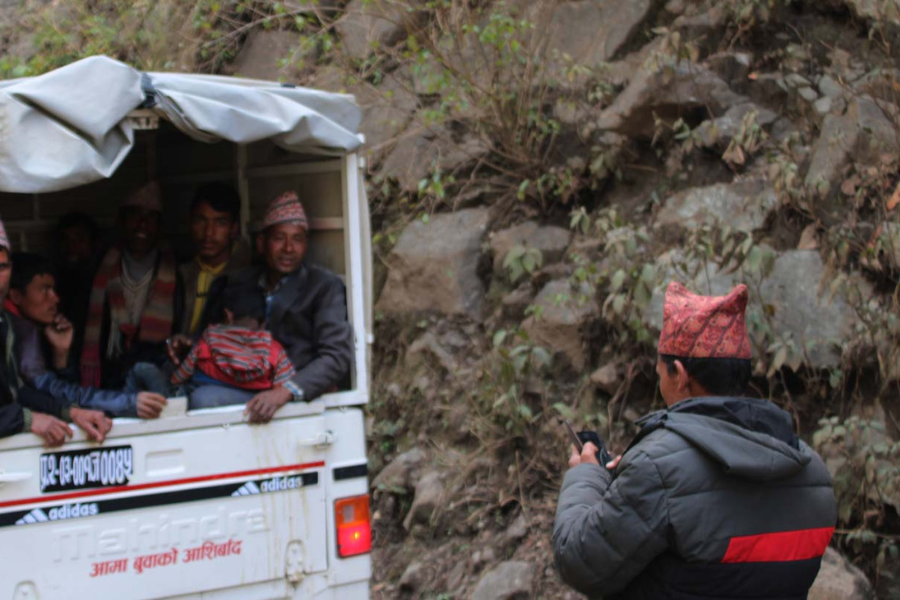 १५ किलोमिटरको गाडीभाडा ५५० रुपैयाँ!