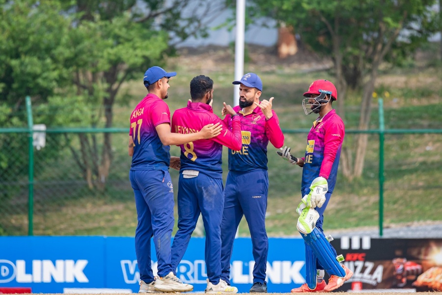 गल्फ क्रिकेट: यूएईद्वारा ओमान पराजित