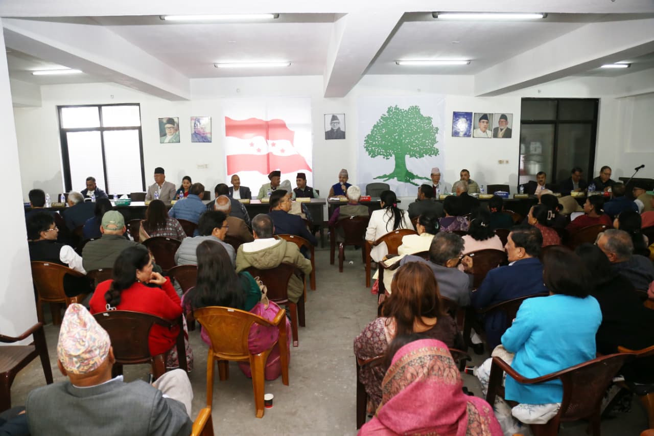 कांग्रेस केन्द्रीय समिति बैठकमा महाधिवेशनका लागि २ फरक प्रस्ताव पेश