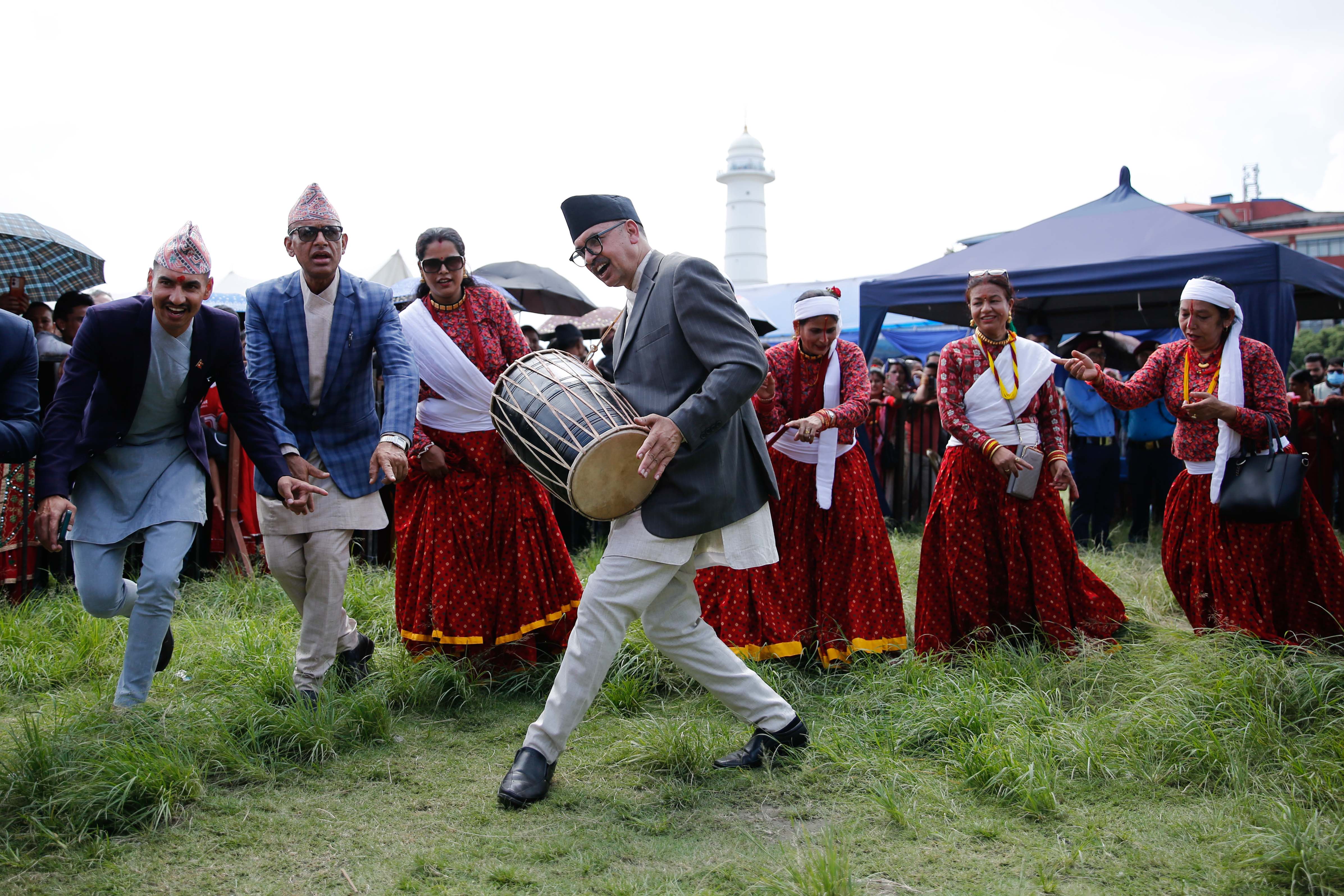 काठमाडाैँमा सुदूरपश्चिमेलीको गाैरा (तस्वीरहरू)