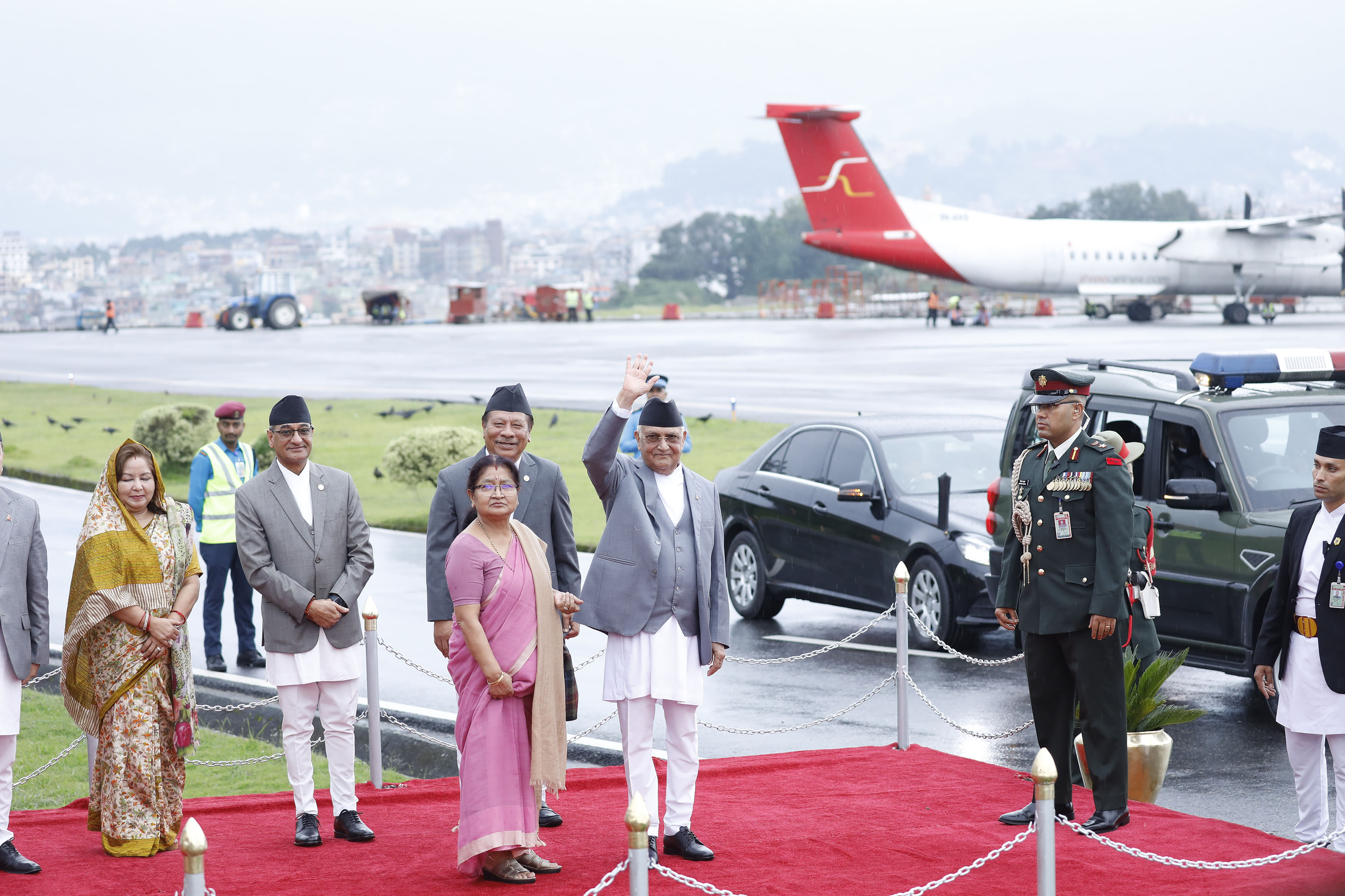 एससीओ शिखर सम्मेलनमा भाग लिन प्रधानमन्त्री ओली चीनतर्फ