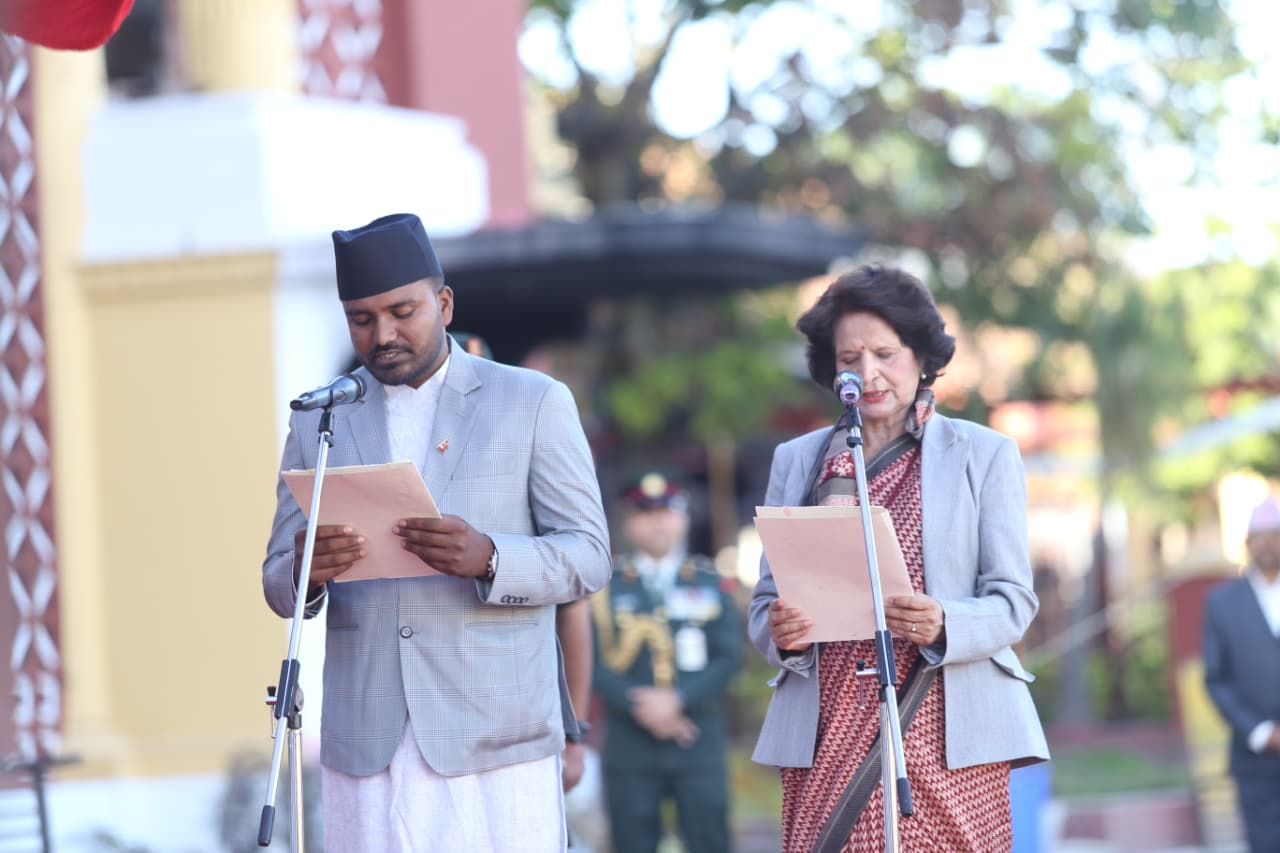 नवनियुक्त २ मन्त्रीले लिए शपथ, १० सदस्यीय बन्यो मन्त्रिपरिषद्