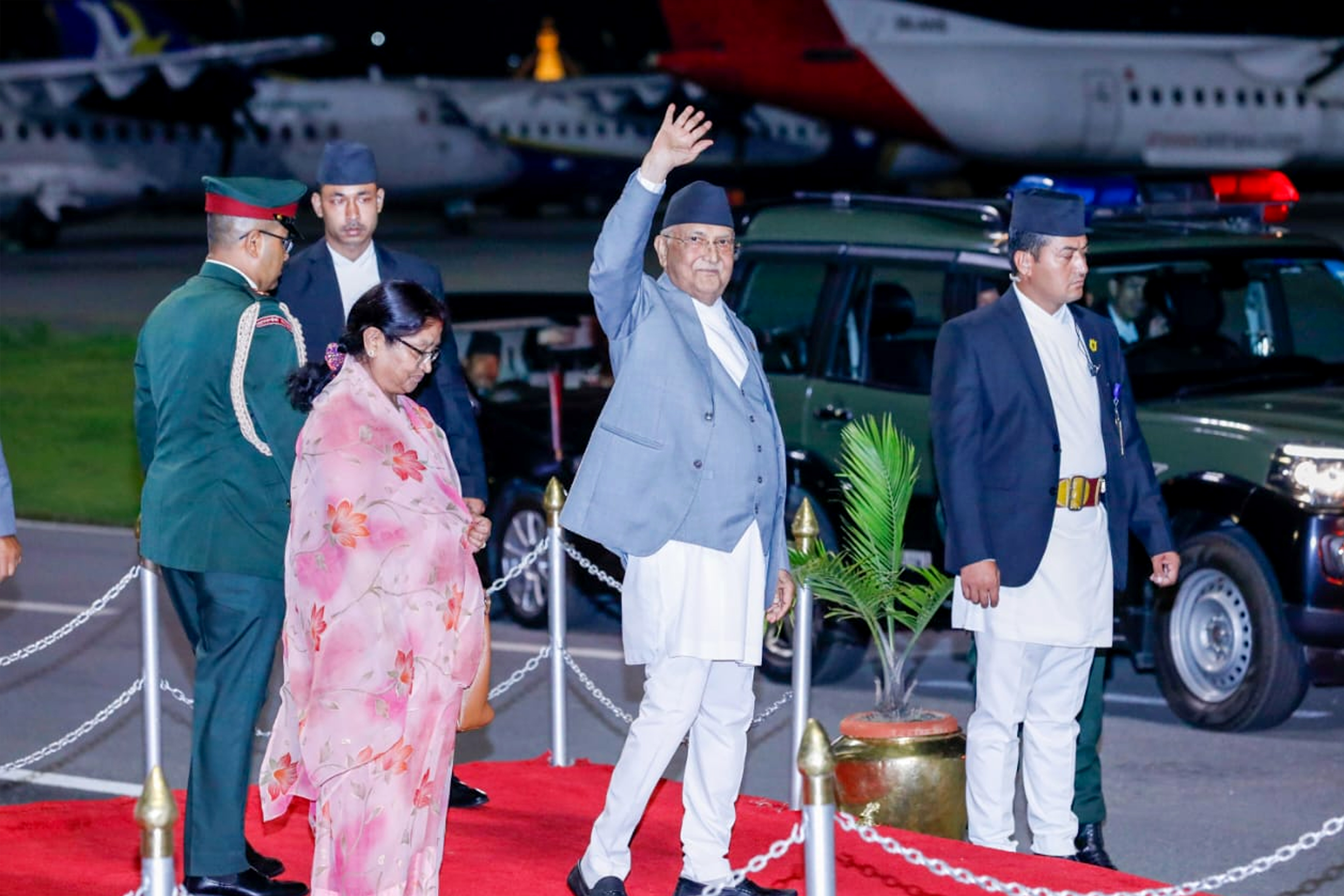 प्रधानमन्त्री ओली तुर्कमेनिस्तान प्रस्थान