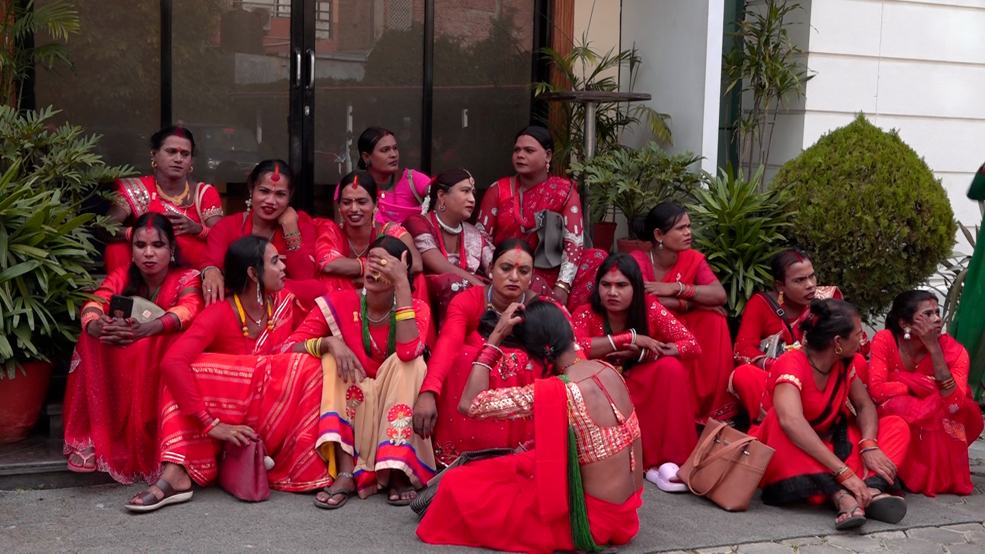 लैंगिक तथा यौनिक अल्पसंख्यकले यसरी मनाए तिज (तस्वीरहरू)