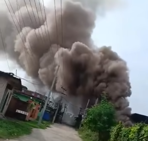 परवानीपुर सबस्टेसनमा आगो लाग्दा विद्युत् आपूर्ति ठप्प