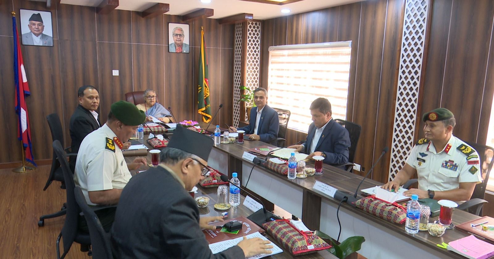 सुरक्षा परिषद् बैठकमा अन्तर्राष्ट्रिय, क्षेत्रीय र राष्ट्रिय सुरक्षा अवस्थाबारे समीक्षा