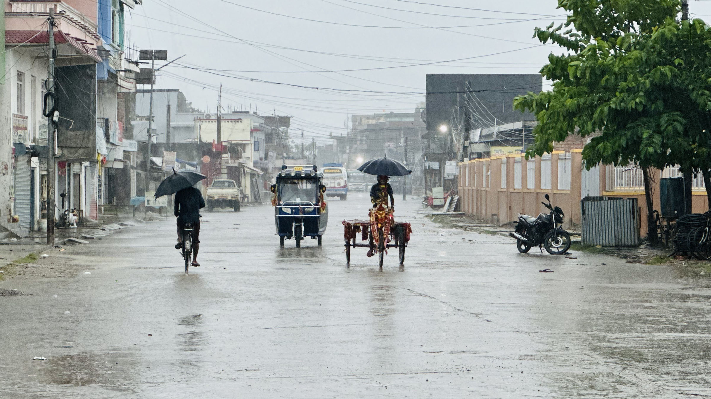 बितेका १२ घण्टामा सबैभन्दा बढी वर्षा  वीरगन्जमा