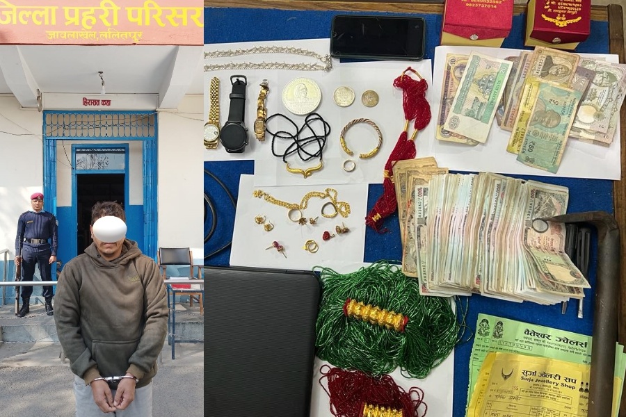 शृंखलावद्ध चोरीमा संलग्न व्यक्ति पक्राउ