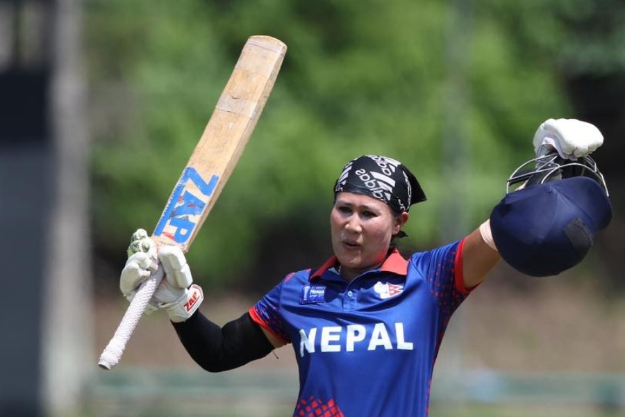 अन्तर्राष्ट्रिय महिला क्रिकेटमा शतक प्रहार गर्ने पहिलो नेपाली खेलाडी बनिन् रुबिना