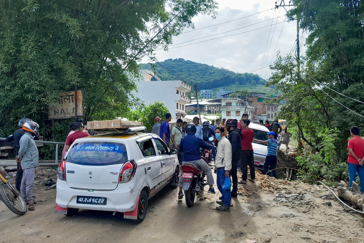 बनेपा–नाला–भक्तपुर सडक पुनः अवरुद्ध